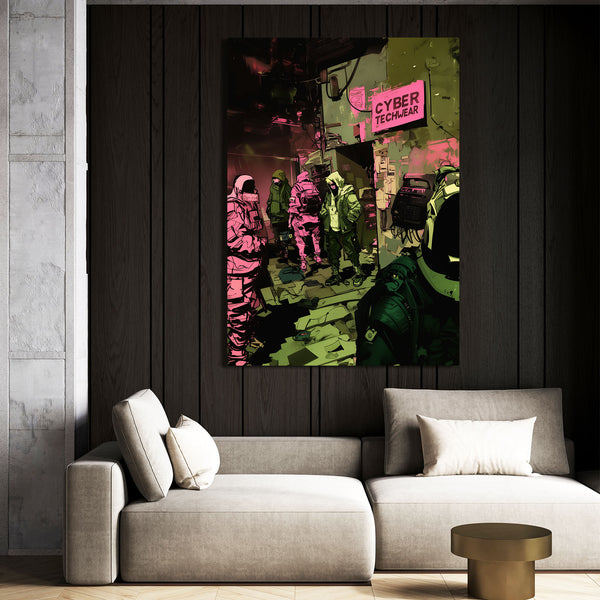 Urban Dystopia Cyberpunk Art | MusaArtGallery™