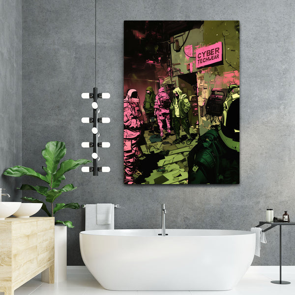 Urban Dystopia Cyberpunk Art | MusaArtGallery™