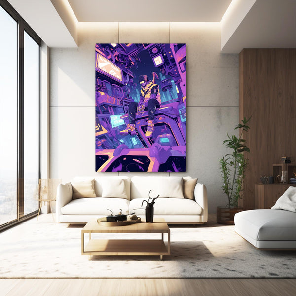 Urban Futurism Cyberpunk Art | MusaArtGallery™