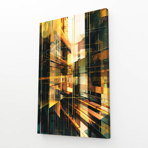 Urban Light Abstract Art | MusaArtGallery™