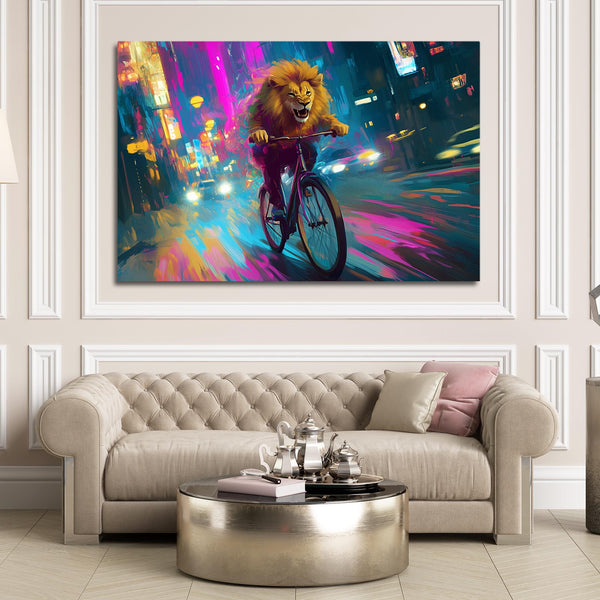 Urban Lion Wall Art | MusaArtGallery™