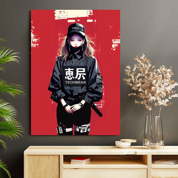 Urban Samurai Cyberpunk Art | MusaArtGallery™