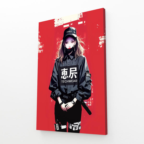 Urban Samurai Cyberpunk Art | MusaArtGallery™