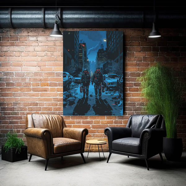 Urban Survivors Cyberpunk Art | MusaArtGallery™