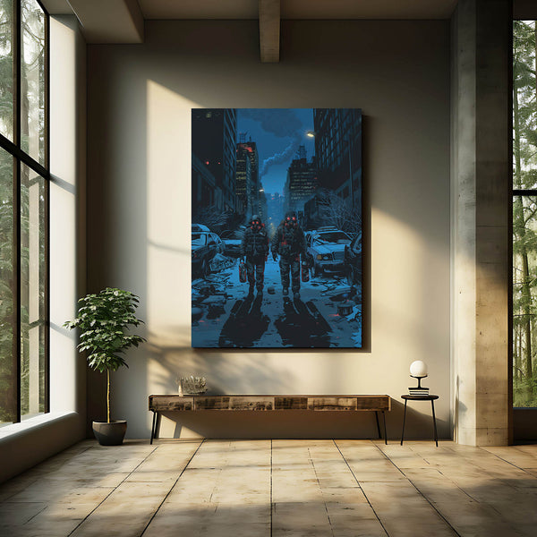 Urban Survivors Cyberpunk Art | MusaArtGallery™