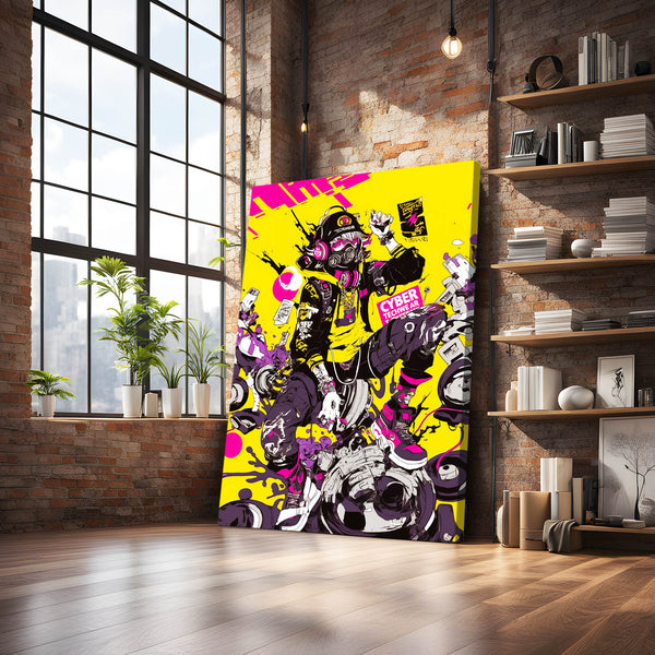 Urban Warrior Cyberpunk Art | MusaArtGallery™