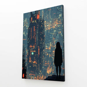 Urban Watcher Cyberpunk Art | MusaArtGallery™