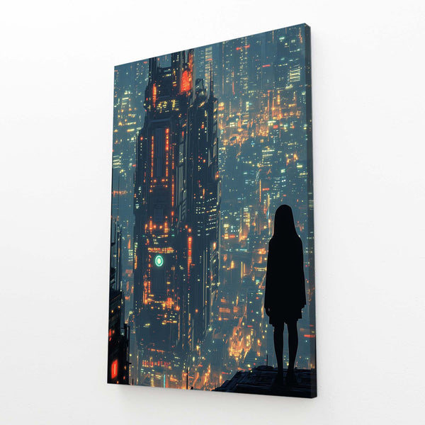 Urban Watcher Cyberpunk Art | MusaArtGallery™