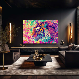 Multicolor Tiger Art | MusaArtGallery™