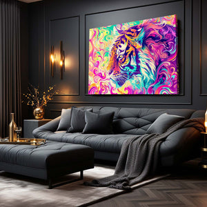 Multicolor Tiger Art | MusaArtGallery™