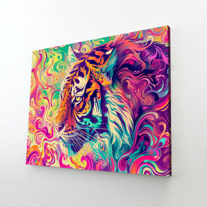 Multicolor Tiger Art | MusaArtGallery™