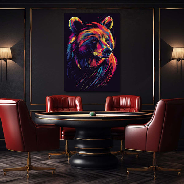 Vector Bear Wall Art