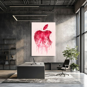 Vertical Apple Art