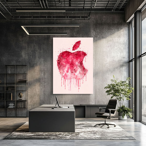 Vertical Apple Art
