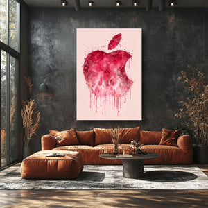 Vertical Apple Art
