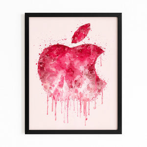 Vertical Apple Art