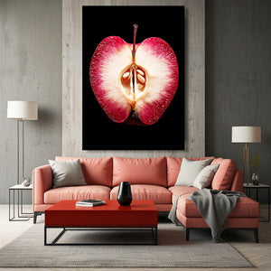 Vertical Apple Wall Art