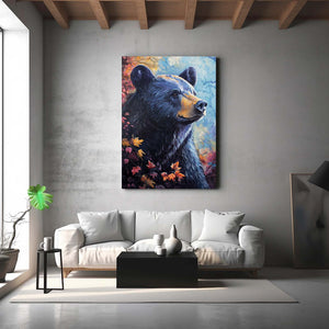 Vertical Bear Print