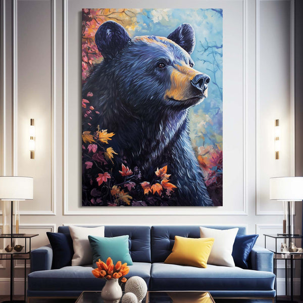 Vertical Bear Print