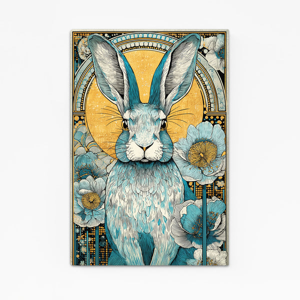 Vertical Bunny Rabbit Wall Art