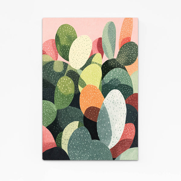 Vertical Cactus Art Print