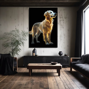 Vertical Dog Art