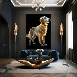 Vertical Dog Art