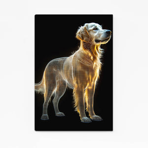 Vertical Dog Art
