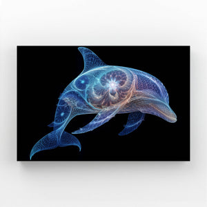 Vertical Dolphin Wall Art