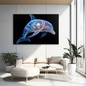 Vertical Dolphin Wall Art