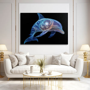 Vertical Dolphin Wall Art