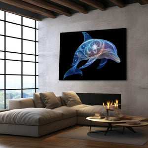 Vertical Dolphin Wall Art