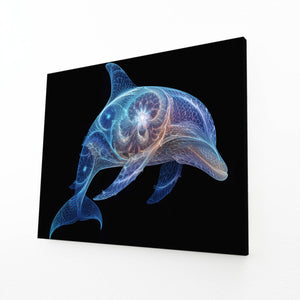 Vertical Dolphin Wall Art