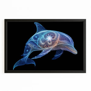 Vertical Dolphin Wall Art