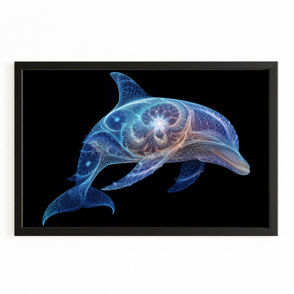Vertical Dolphin Wall Art
