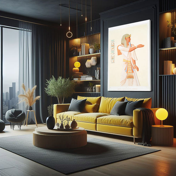 Vertical Egyptian Wall Art