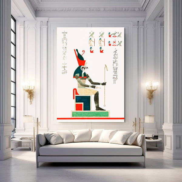 Vertical Egyptian Wall Decor