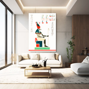 Vertical Egyptian Wall Decor