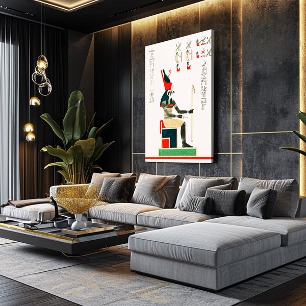 Vertical Egyptian Wall Decor