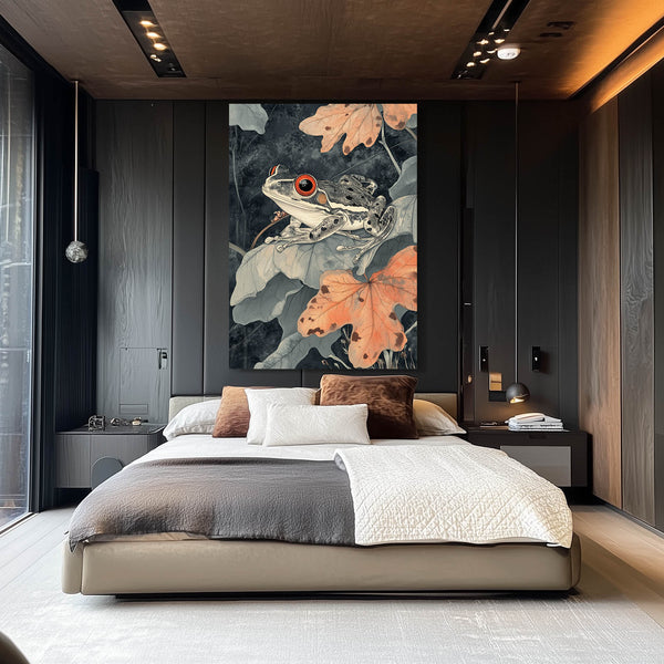 Vertical  Frog Artwork