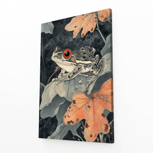 Vertical  Frog Artwork