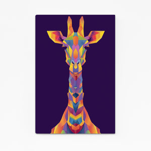 Vertical Giraffe Art