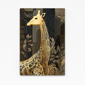 Vertical Giraffe Artwork