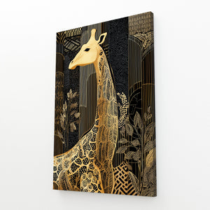 Vertical Giraffe Artwork