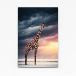 Vertical Giraffe Wall Art