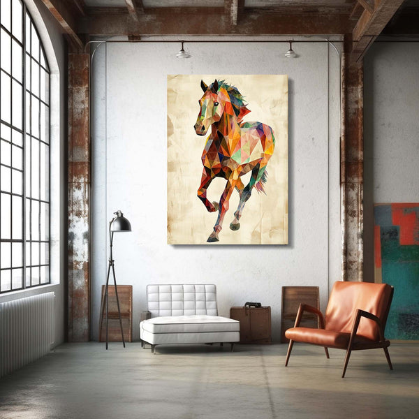 Vertical Horse Art