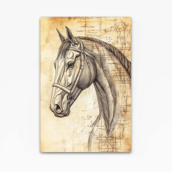 Vertical Horse Artwork