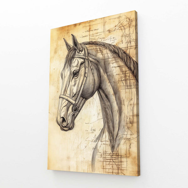Vertical Horse Artwork