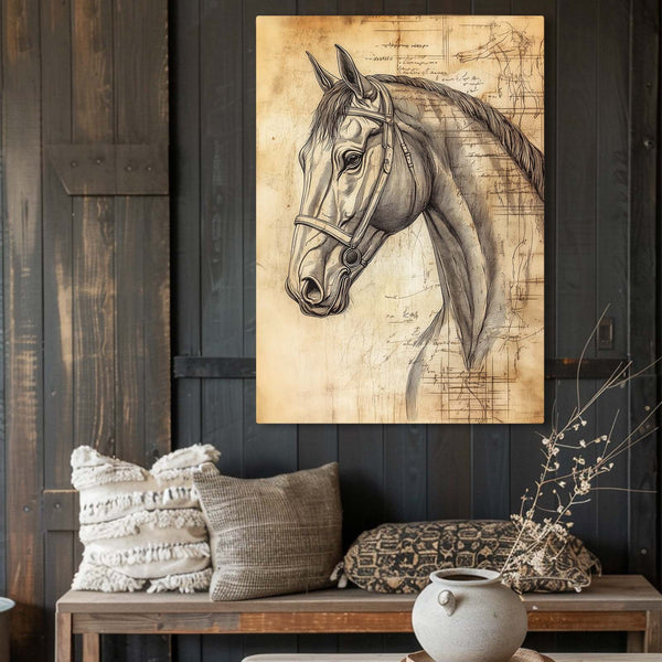 Vertical Horse Artwork