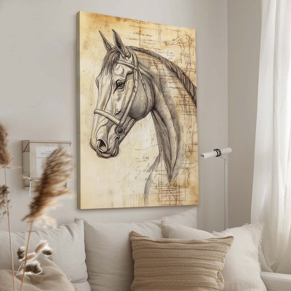 Vertical Horse Artwork